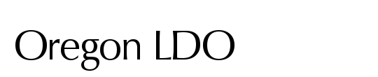 Oregon LDO Condensed