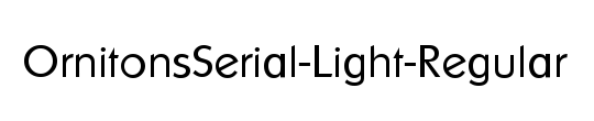 OrnitonsSerial-Xlight