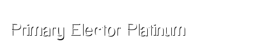 Primary Elector Platinum