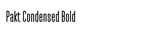 Pakt Condensed