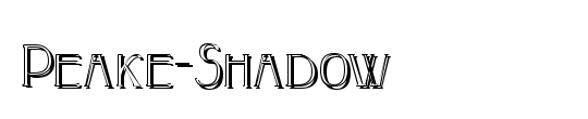 Peake-Shadow