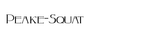 Peake-Squat