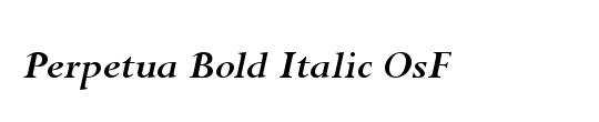 Perpetua Cn Italic