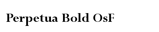 Perpetua Th Bold Italic