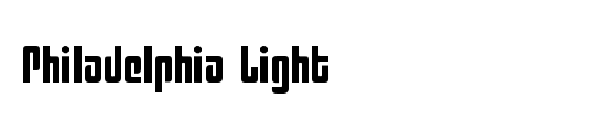 Philadelphia Italic Light