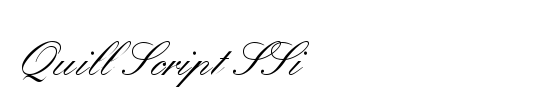 Quill Script SSi