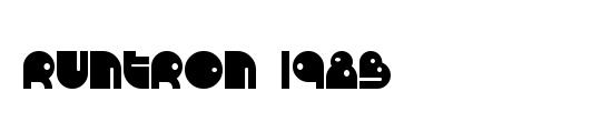 Rai Text 1983 Lowercase