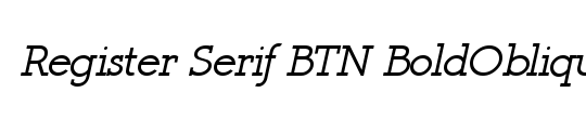 Register Serif BTN