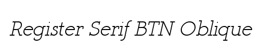 Register Sans BTN