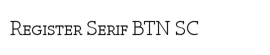 Register Serif BTN Blk