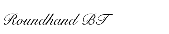 SnellRoundhand BlackScript