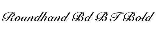 SnellRoundhand Script