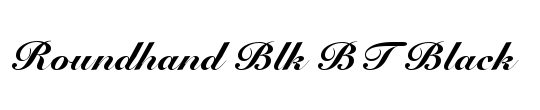 SnellRoundhand Script