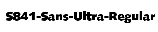 S841-Sans-Ultra
