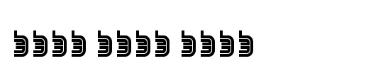 SEGA LOGO FONT