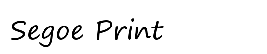 Penmanship Print