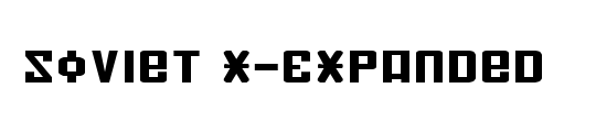 Soviet X-Expanded Italic