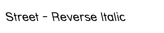 Street - Compressed Reverse