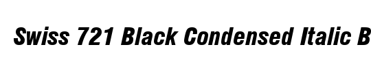 Commerce Black Condensed SSi