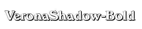 VeronaShadow-Medium