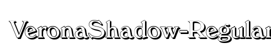 VeronaShadow-Medium