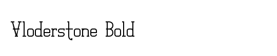 Vloderstone Bold