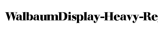 WalbaumDisplay