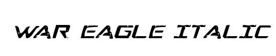 War Eagle 3D Condensed