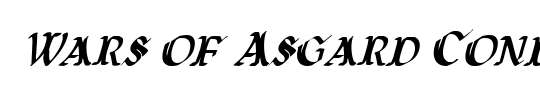 Wars of Asgard Expanded Italic