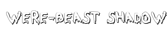 Were-Beast Italic