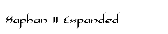 Xaphan Italic