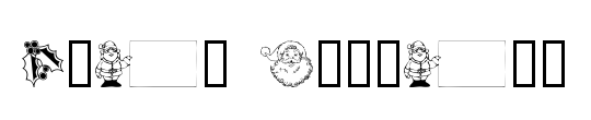 P-xmas Font