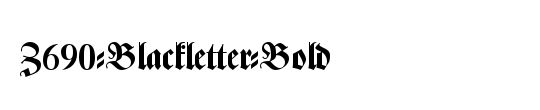 Blackletter Shadow