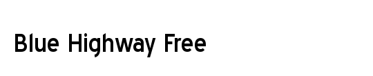 Blue Highway Free Condensed