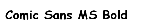 Comic Sans MS