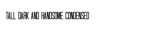 Dark Horse Condensed