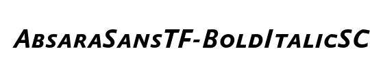 AbsaraSansTF-BoldSC