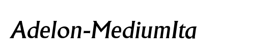 Adelon-MediumIta