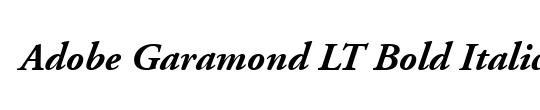 Adobe Garamond