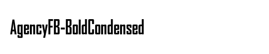 Bodoni Std Bold Condensed