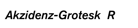 Akzidenz-Grotesk Expert BQ