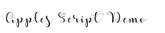 Thirsty Script Extrabold Demo