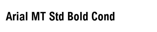 Arial Rounded MT Bold