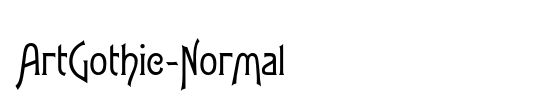 ArtGothic-Normal