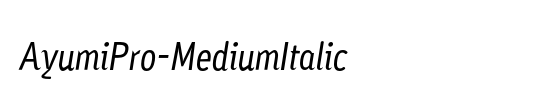 Zingha-MediumItalic