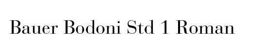 Bodoni LT