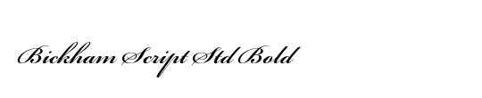 Bickham Script 400