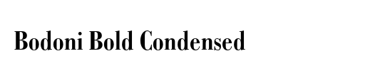 Bodoni Six OS ITC TT