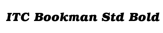 Bookman LT Medium