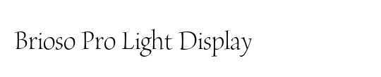 PF Din Display Light